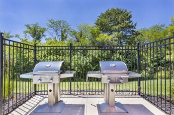 Community propane grills